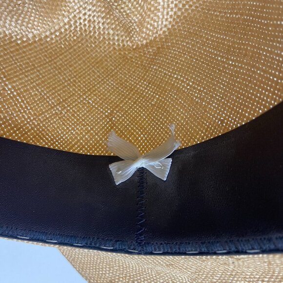 Western cowboy hat by Priest Hat Co. of Eagle, Idaho. Sz 23 1/4" - Picture 9 of 9